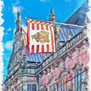 Bremen Flagge
