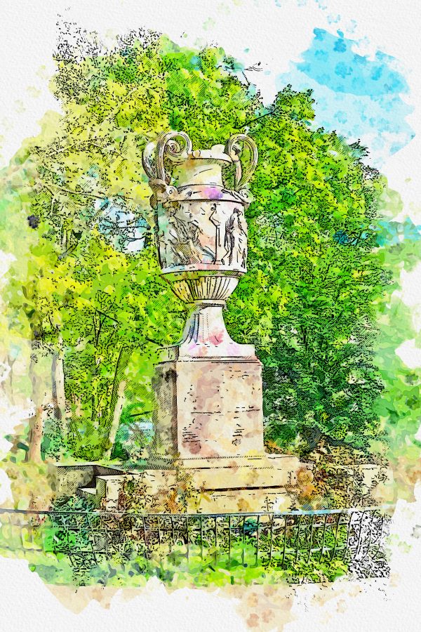 Steinhäuser Vase - Wallanlagen